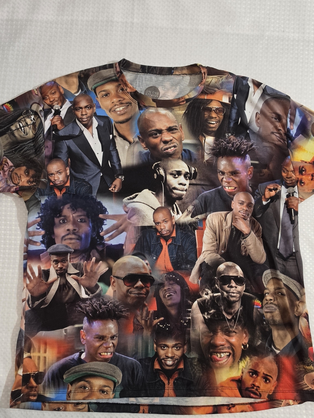 Vintage On Cue Apparel Dave Chappelle Collage Tee 2XL – Pure Nostalgia. WHAAAATT